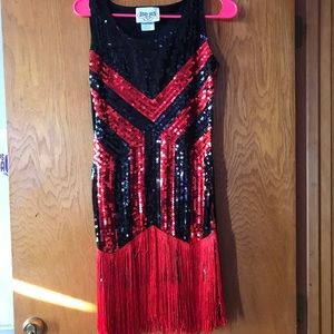 30s sequin dress
